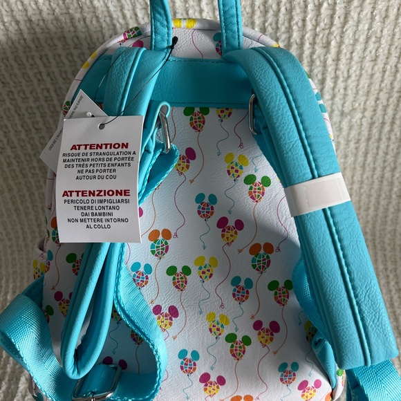 Walt Disney World 50th Anniversary Vault Collection Balloon Loungefly Backpack - Picture 3 of 3